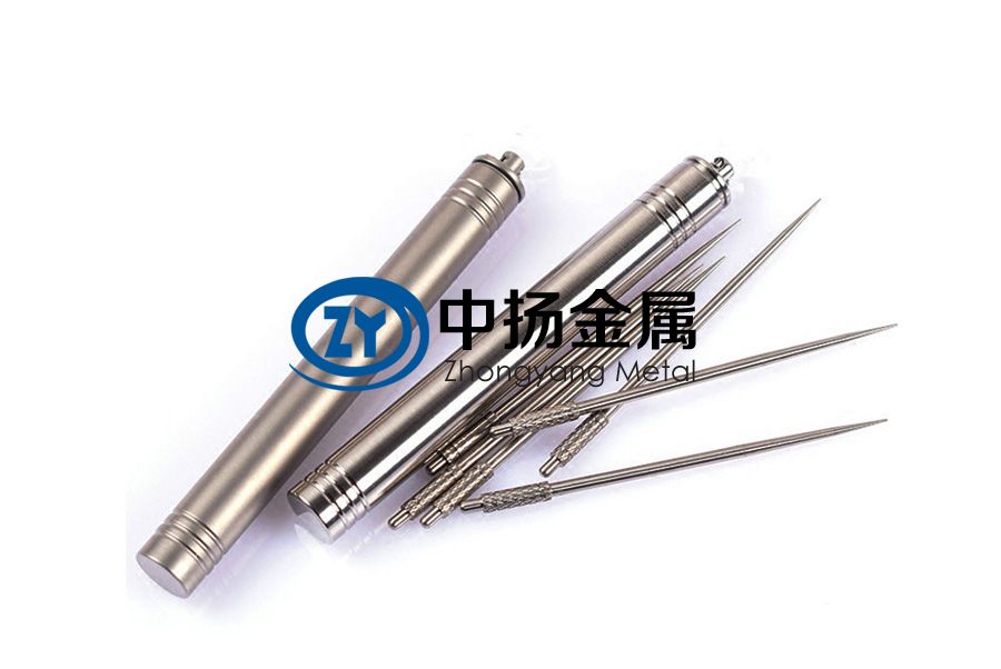 鈦合金牙簽盒 鈦牙簽桶 鈦煙釘