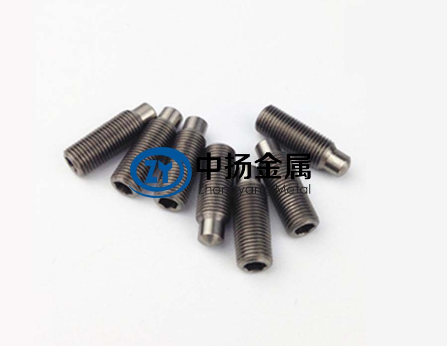 長(zhǎng)期供應(yīng)鈦內(nèi)六角緊定螺釘 鈦合金螺絲支持按需定制