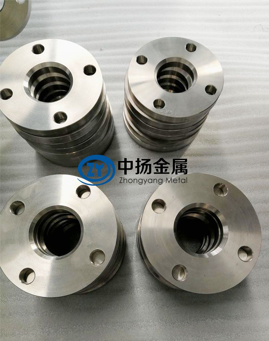 寶雞鈦鍛件廠家現(xiàn)貨供應(yīng)螺紋鈦法蘭鈦合金法蘭純鈦法蘭