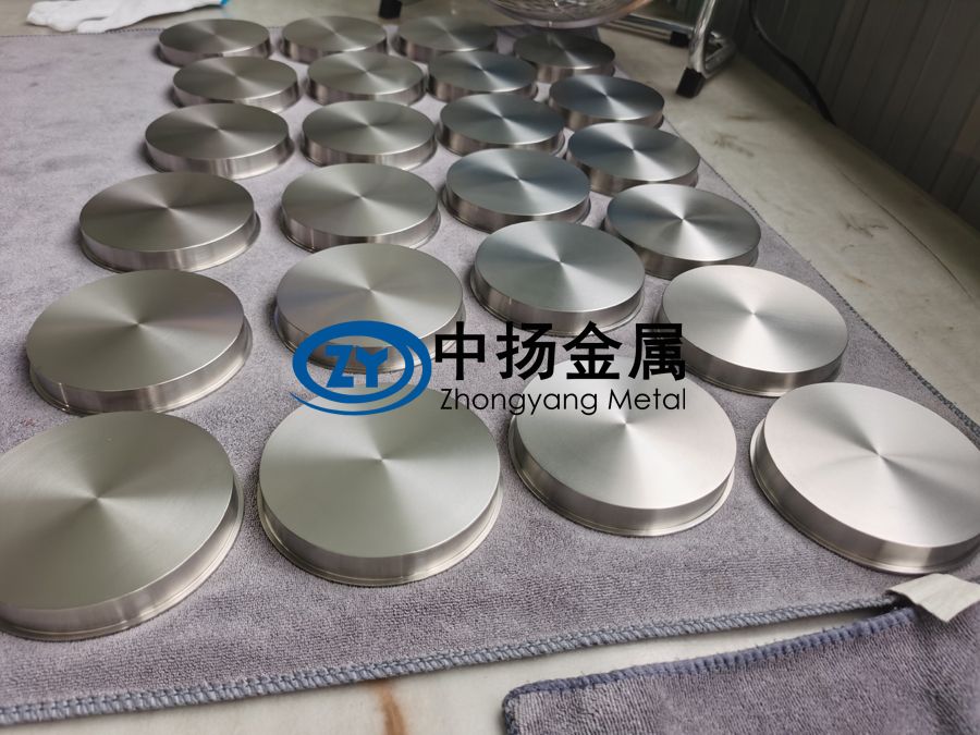 中揚金屬定制TA2鈦靶材 鈦合金方塊 鈦合金餅 材質(zhì)保證