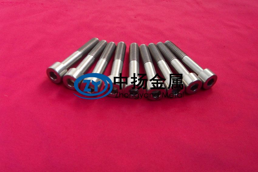 中揚(yáng)金屬定制航空用鈦標(biāo)準(zhǔn)件 鈦合金螺絲 材質(zhì)保證