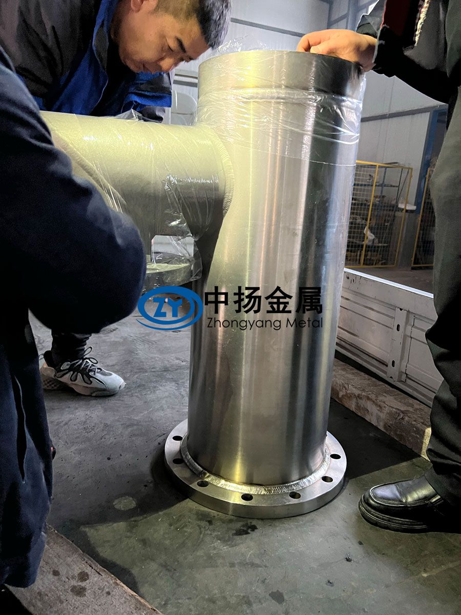 筒形鈦焊接件