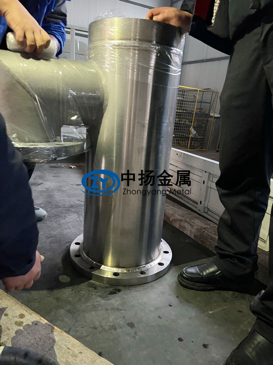筒形鈦焊接件